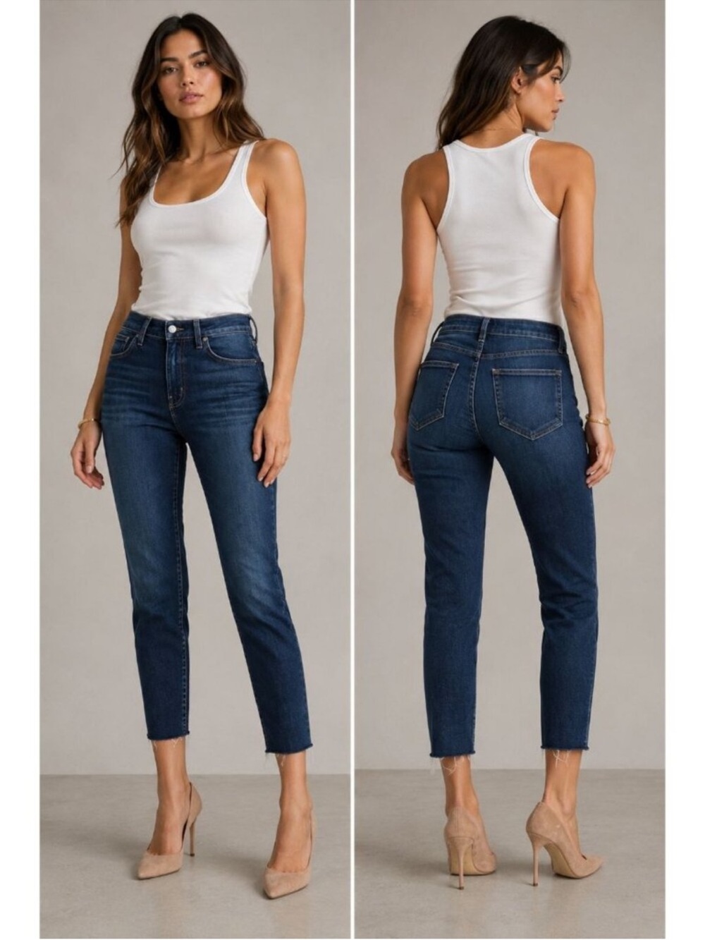 L'AGENCE el matador slim cropped raw hem jeans (27)